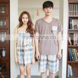 Lovers Pajamas Short Sleeve Shorts Knitted Cotton Good Quality Lovable Household to Suit the New Summer thumbnail-2