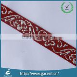 Wholesale floral polyester embroidery ribbon for clothes