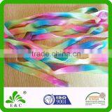 Creative Design Pastel Rainbow Elastic Hair Band for Girls thumbnail-1