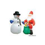 Sell 8' Santa and Snowman thumbnail-1