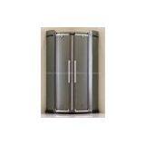 6mm Gray Tempered Glass Quadrant Shower Enclosure thumbnail-1