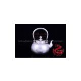 Silver Tea Set-Plum Flower Kettle