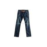 Indigo High Waisted Denim New Style Jeans for Man thumbnail-2