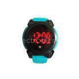 Sports OEM Silicone LED Watch 3 ATM Waterproof Vibration Alarm Watch thumbnail-1
