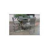 Hand-Woven Grey Rattan Bar Set , Resin Wicker Patio Bar Furniture