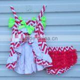 Wholesale Fashion White Red Wave Line Baby Lace Romper New Style Baby Romper Sleeveless Baby Romper thumbnail-5