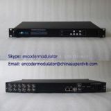 Digital TV 4xCVBS MPEG-2 Encoder Digital TV Hend-end CS-10401