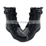 China Cheap Wholesale Military Tactical Boots With Full Real Leather in Shenzhen thumbnail-3