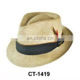 Fashion Design Mens Paper Straw Hat