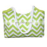 Beach Bag With Inner Zipper Pocket -Tote With Rope Handles,Beach Bag Tote Summer Bags for Travel Holiday thumbnail-3