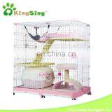 Cat Cages With Climbing Ladders & Rest Benches, Indoor Cat Home Cages in Small-Medium-Large Single-double-three Layer thumbnail-3