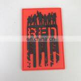 Custom Logo Soft Silicone Rubber PVC Patch thumbnail-5
