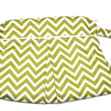 Full printed chevron clutch with handle from factory directly