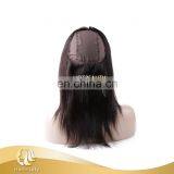 Hot Sale Unprocessed Brazilian Human Hair, 10''-20'' Ear to Ear 360 Lace Frontal thumbnail-2