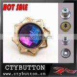 CTY-DP(60) Hot Sale Crystal Buttons Furniture Rhinestone Buttons