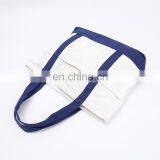 Tote Style and Cotton Canvas Tote Bag Item Canvas Tote Bags Bulk With Pocket Infront thumbnail-3