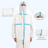Protective Microporous Disposable Non-Woven Coveralls Disposable thumbnail-2