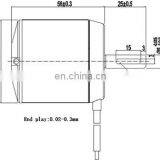24V 1820W BLDC Motor 5000rpm High Speed Brushless DC Motor for Electric Skateboard Propeller Surfboard BMM750M thumbnail-4