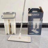 Free Hand Washing Microfiber Floor Dust Mop With Bucket thumbnail-4
