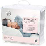 Hypoallergenic Quilted Stretch-to-Fit Mattress Pad 10 Year Warranty Clyne Collection thumbnail-3