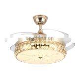 Декоративный невидимый потолочный вентилятор с подсветкой и скрытыми лопастями, управляемый дистанционно, для гостиной thumbnail-2