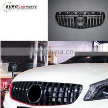 A Class ABS Material Grille Fit for 2012-2018year W176 A180 A200 A260 GT Style Front Grille thumbnail-1