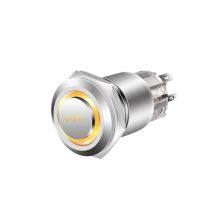 J&V 19MM Metal High Head Self-locking Switch Push Button thumbnail-3