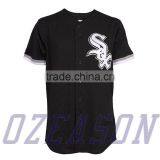 Good Price Wholesale Custom Infant Blank Black Baseball Jersey on Sale thumbnail-2