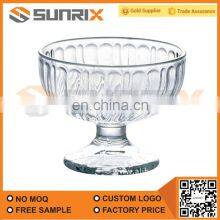 Hot Selling Fruit Transparent Glass Bowl Set With Stand thumbnail-4