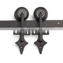 Antique Classical Decorative Door Adjustable Slider Track Interior Sliding Barn Door Hardware thumbnail-1