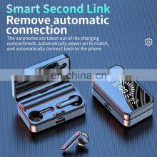 2021 New Mirror H8 TWS Wireless Earbuds Mini Earphone 2000mAh LED Display Headset Earphone Noise Canceling Gaming Headphones thumbnail-4