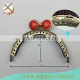 Embossing LOVE Metal Frame for Small Purse Direct Supplier