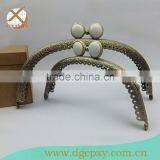 2015 New Arrival Antique Brass Metal Sewing Clutch Bag Frames