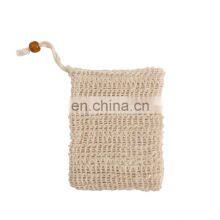 Natural Organic Ramie Premium Exfoliating Mesh Bags Pouch Soap Saver for Massaging & Scrubbing