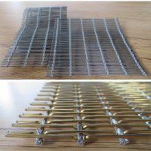 Stainless Steel Wire Mesh, Woven Metal Wire Mesh for Construction, Suitable for Cabinets and Decorative Mesh thumbnail-5