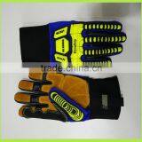 Full Palm Cow Leather Gloves/ Welding Gloves/ Heat Resistant Gloves thumbnail-3