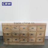 RE-1526 Vintage Living Room Furniture Recycled Elm Cabinet With 18 Drawers Most Popular thumbnail-4