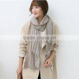 Wholesale New Style Lady Fashion Striped Voile Cotton Scarf Quality Choice thumbnail-5