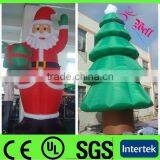 Hot sell cheap Xmas inflatable santa / giant inflatable santa claus