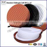 Popular Hot Factory Fancy 20Pcs PU Leather CD DVD Case With Zipper