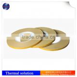 ZZX-500 Thermal tape double sided yellow tape Strong adhesiveness