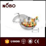 Three Layers of Steel Suit Fry Pan With Lid thumbnail-4