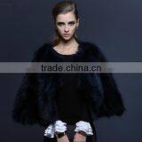 Newest Unique Luxury Fair-Lady Winter Fox Fur Coats European Fashion Women Sexy Winter Coats "11"