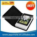 HOT 2.4inch Leather Case Digital Photo Frame