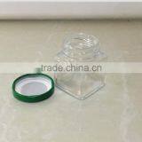 Square Shape Glass Jar 50ml for Honey With Lug Cap thumbnail-2