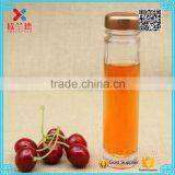 65ml Personal Small Perfect Wide Mouth Glass Drinking Bottles With Tin Lids thumbnail-1