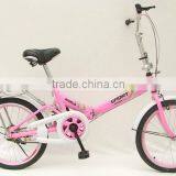 PROTABLE FOLDING BIKE 20 INCH / SINGLE SPEED /MULTIPLE SPEED SUSPENSION BIKE FODLING thumbnail-1