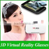 OEM Service 3D Glasses Cardboard VR BOX Headset Virtual Reality Glasses Oculus Rift DK2 Blue Film Open Sex Video Google
