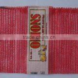 PE Raschel Bag Knitted Raschel Bag for Fruits