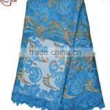 Frenc Lace CL14-231fashionable Latest Design Multi Color Fushial Net Frech Lace for Wholesale thumbnail-4